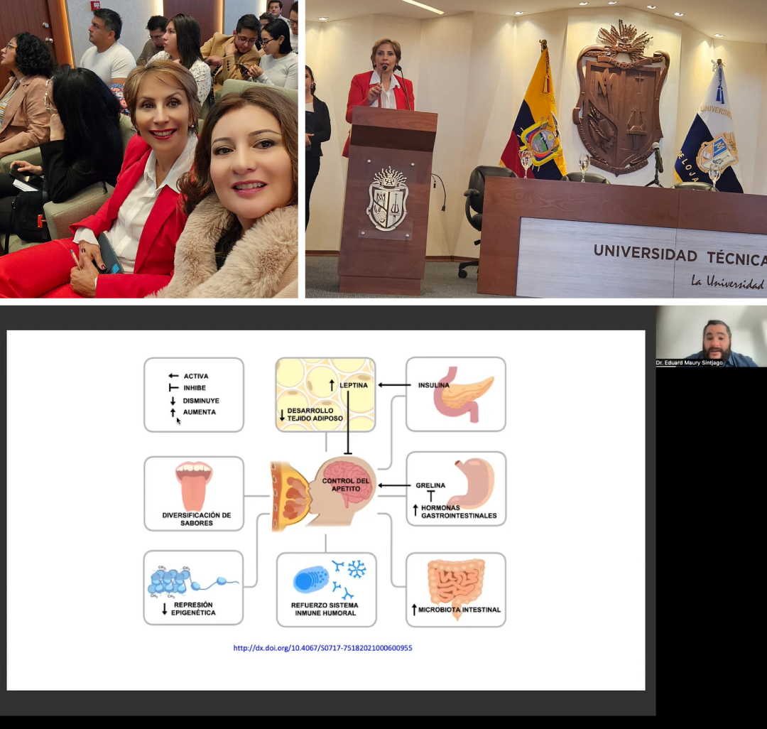 Dr. Eduard Maury dicta conferencia inaugural en IV Jornadas sobre Lactancia Humana en Ecuador 2